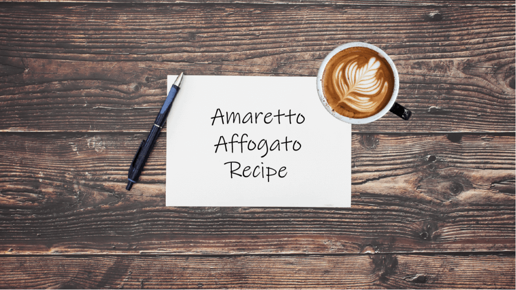 Amaretto Affogato