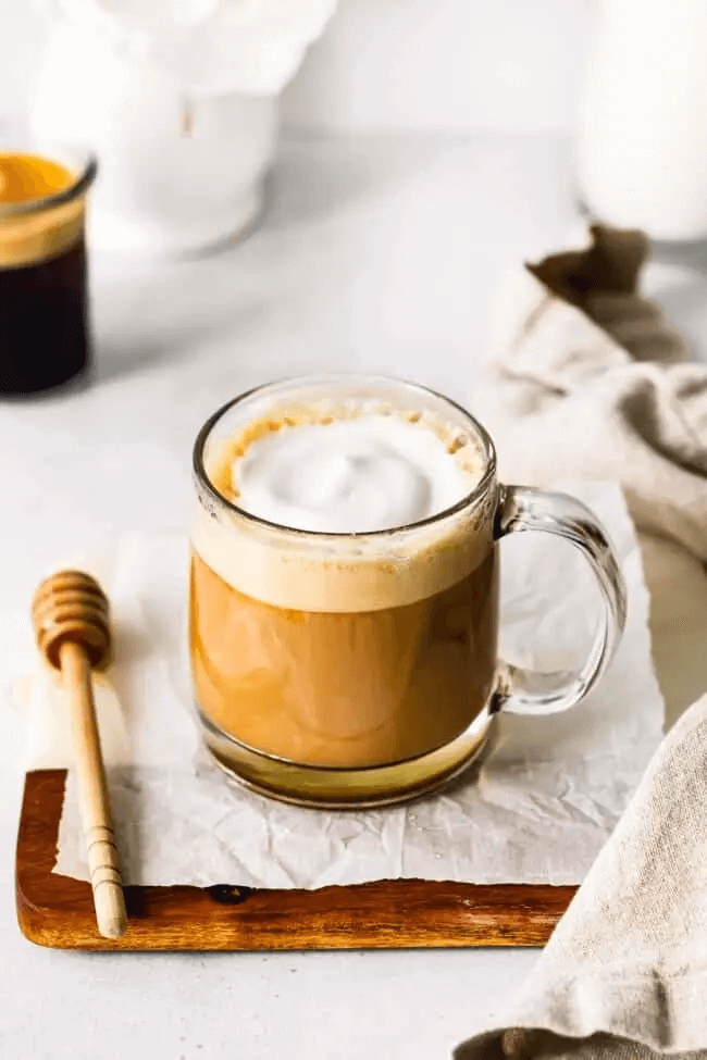 Honey Almond Milk Flat White