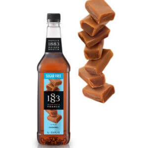 Routins 1883 Sugar FREE Caramel Coffee Syrup