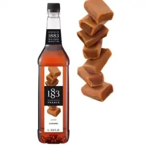 Routin 1883 Caramel Syrup - 1 Litre (Plastic Bottle)