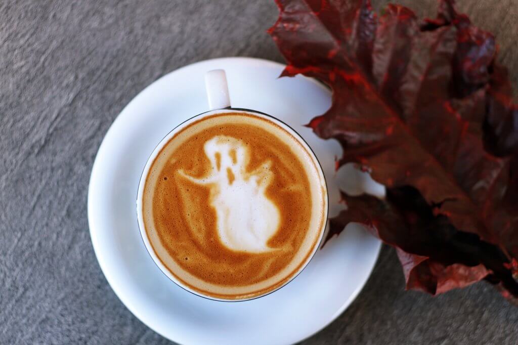 Ghost Latte Art Coffee