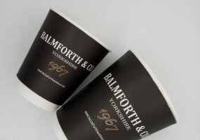 BALMFORTH & CO TAKEAWAY CUPS