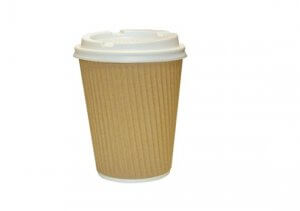 KRAFT DOUBLE WALLED CUP TAKEAWAY CUPS